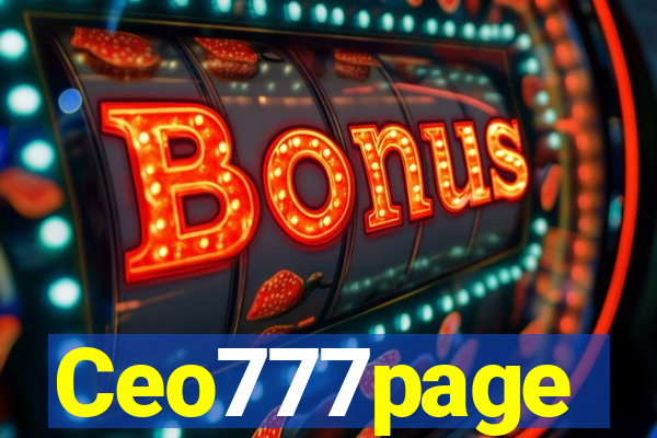 Ceo777page