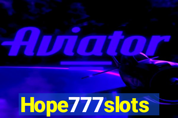 Hope777slots