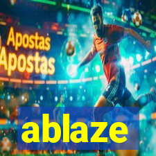ablaze